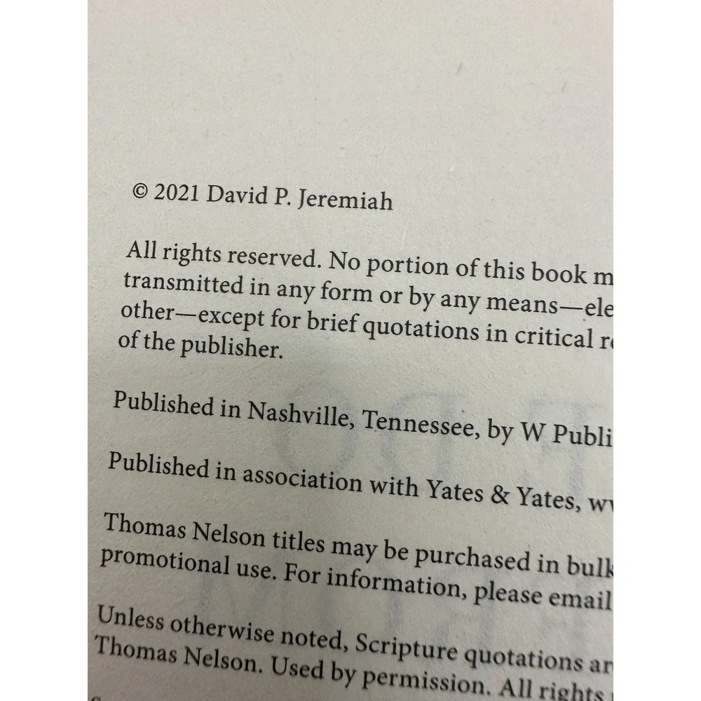 Where‎ Do We Go from Here? David Jeremiah Hardcover